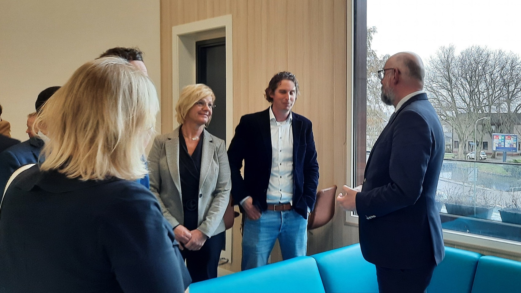 Kennismaking burgemeester Vroom met Adviesraad Stompwijk