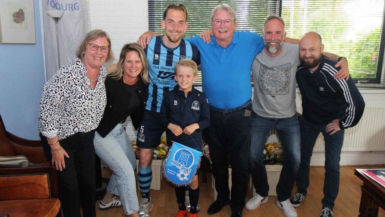 Forum Sport stadion speaker speler en pupil van de week