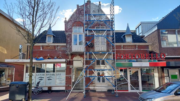 Damlaan gevel restauratie