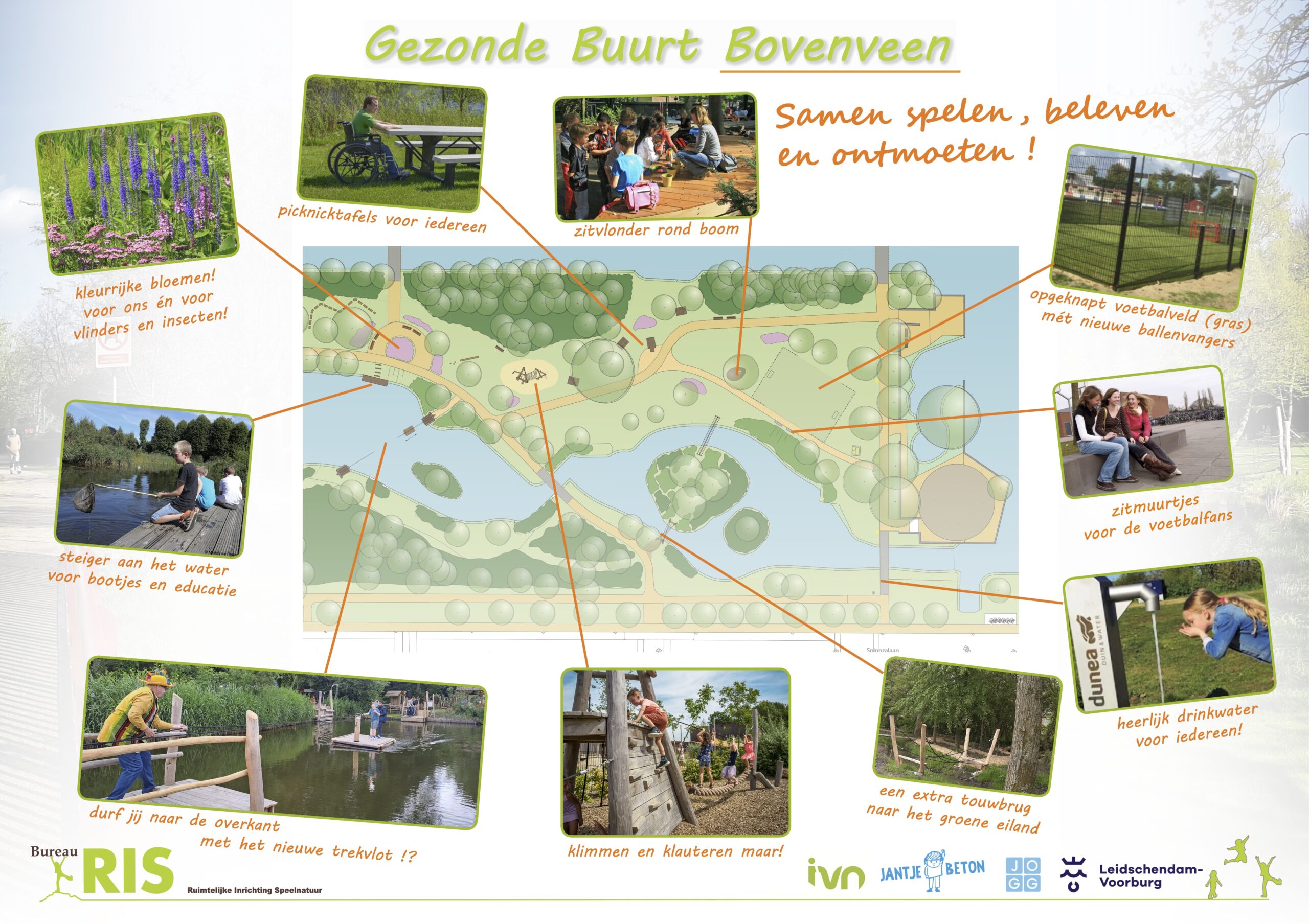 Gezonde buurt bovenveen ontwerp