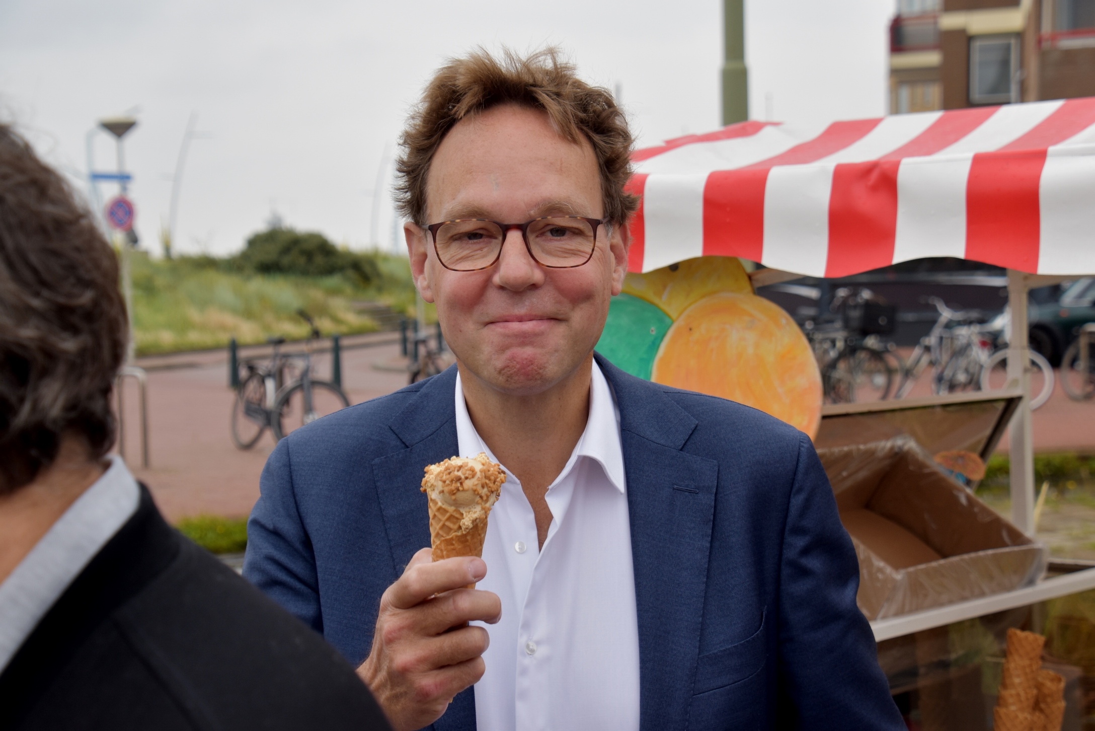 HTM 13 Een ijsje voor directeur Jaap Bierman