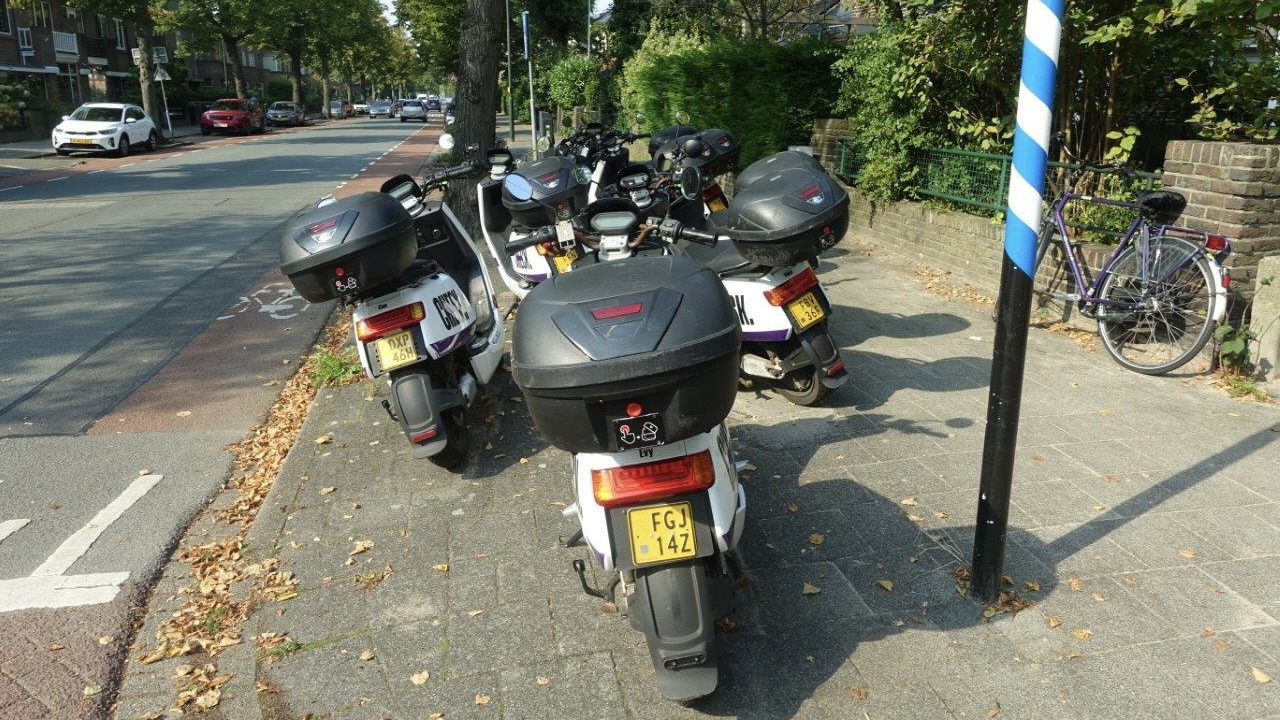 Scooteroverlast deelscooters Voorburg