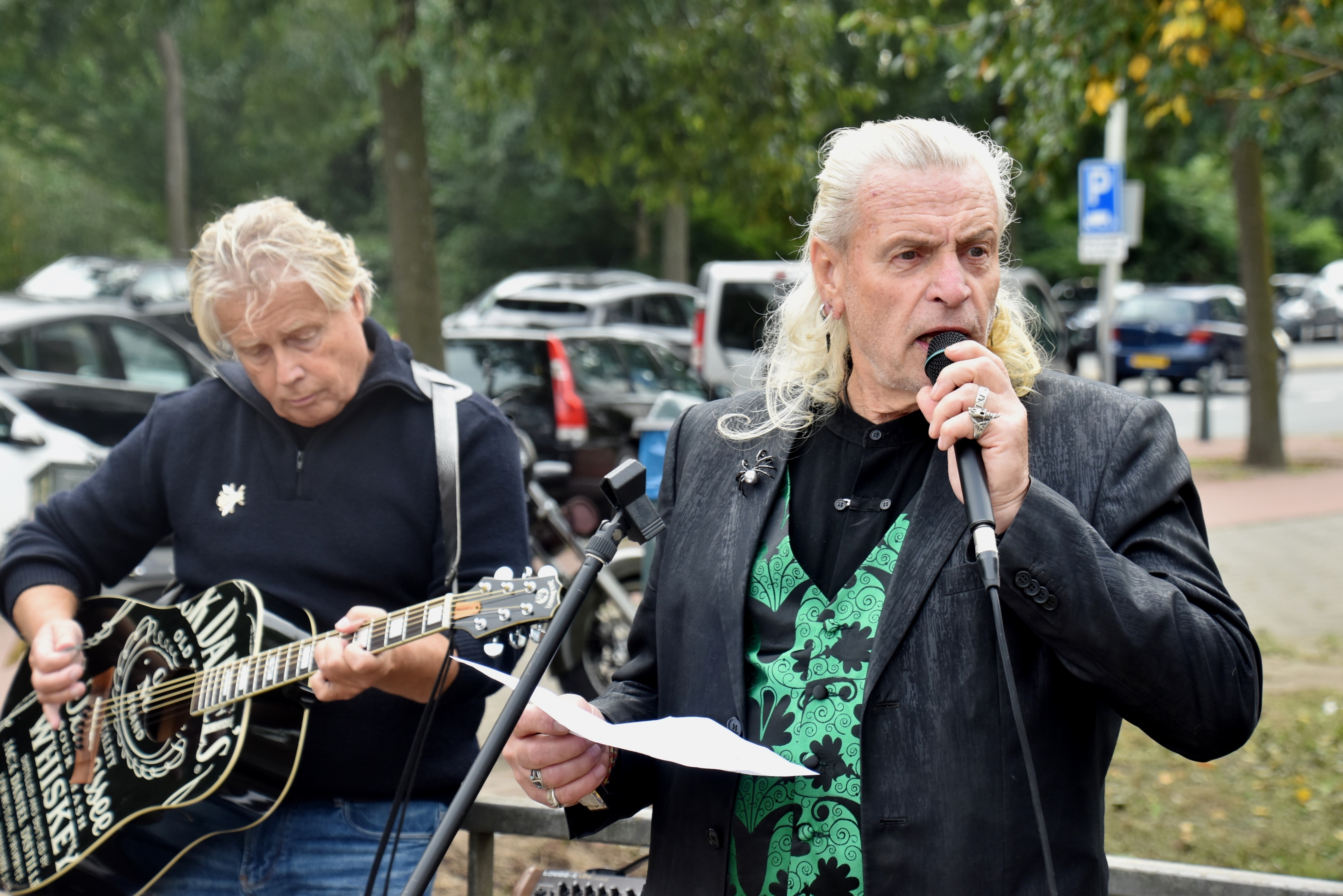 Muur56 Cary van Rheenen met Fred Ploegman