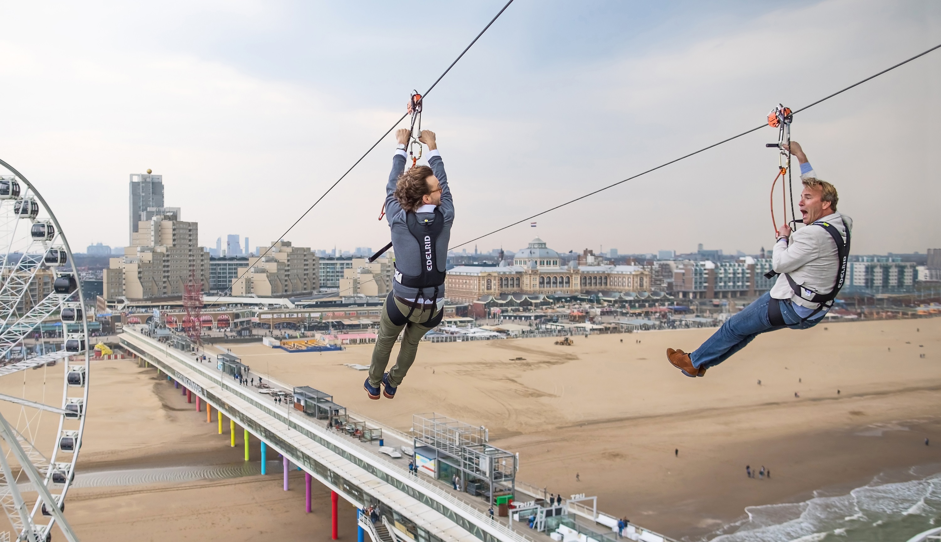 ZiplinePier Foto TheHaguePartners MauriceHaak