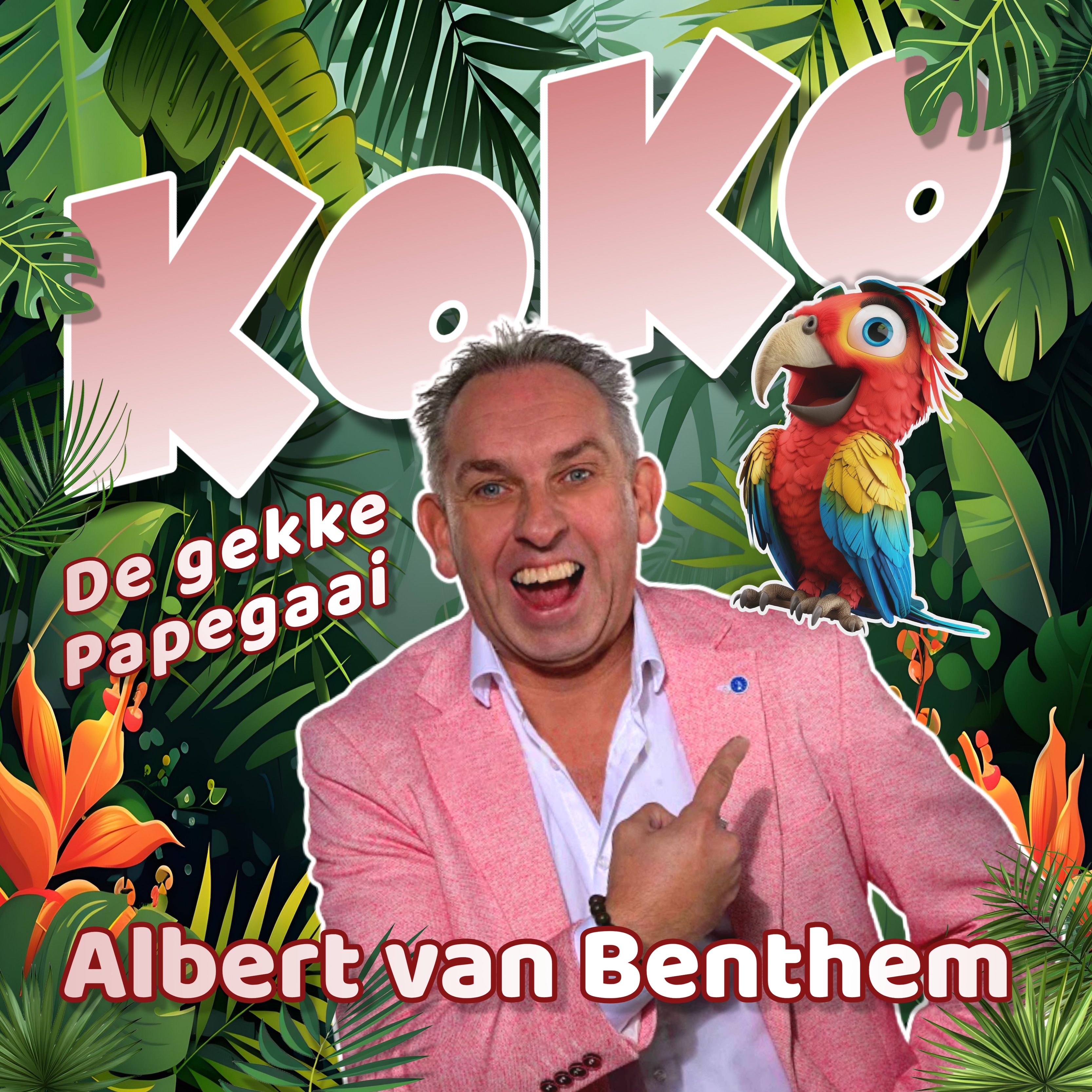 Albert van Benthem   Koko de gekke papegaai