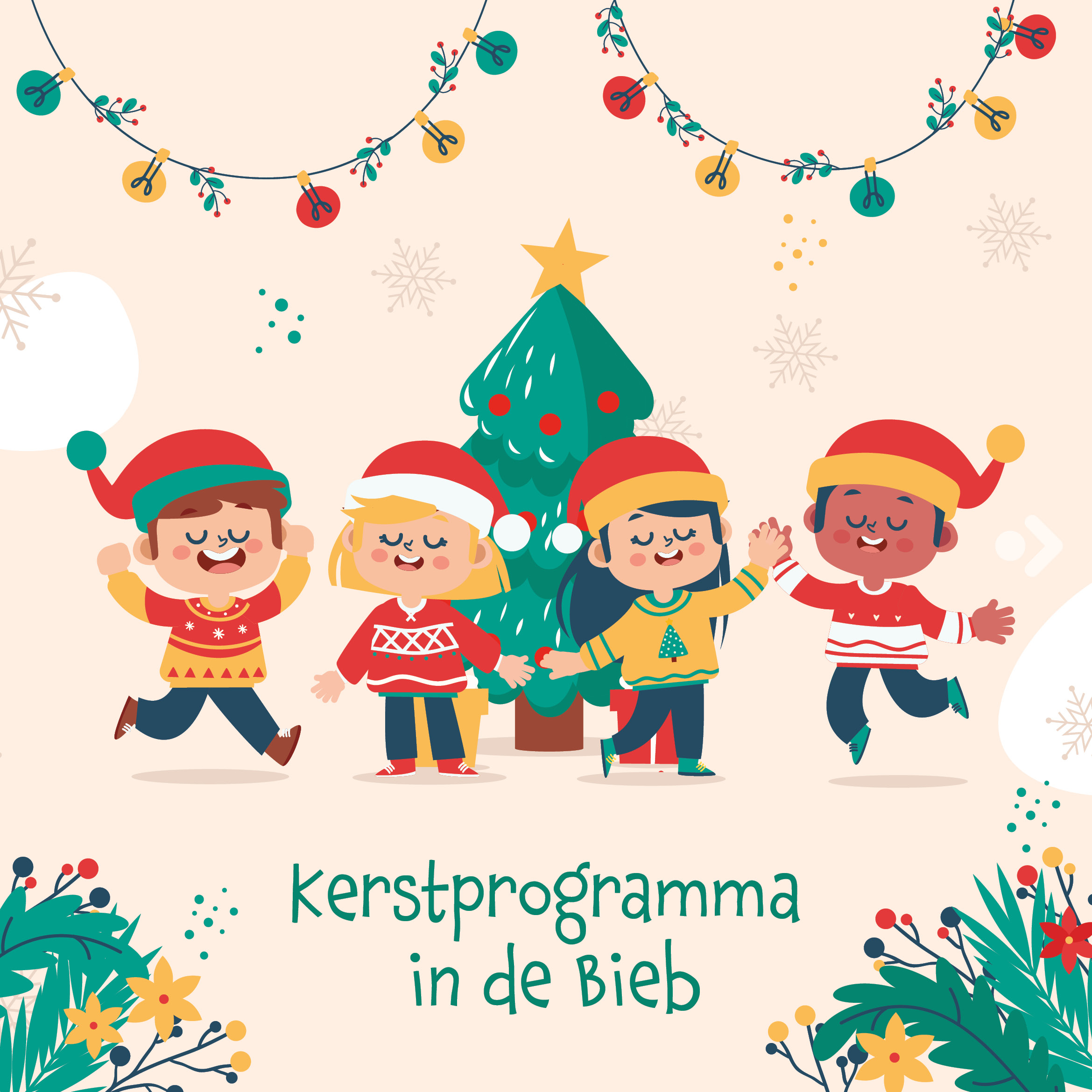 Kerstvakantie Bibliotheek 1 programma