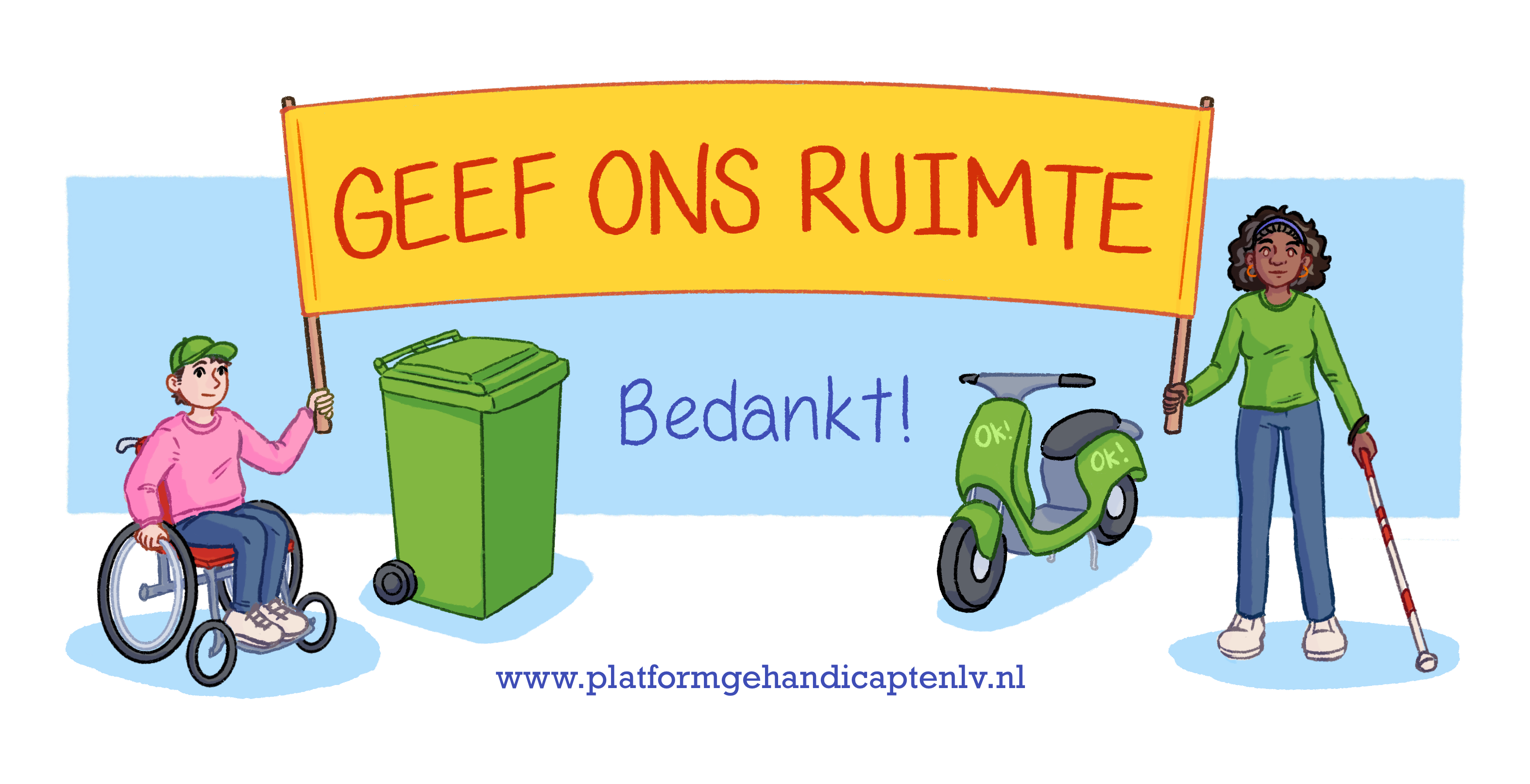 Geef ons ruimte