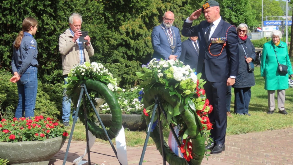 Herdenking Naald in Voorburg 2