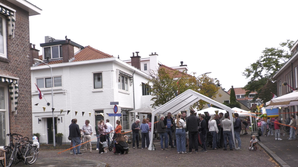 Straat 100 jarig bestaan Voorburg 1