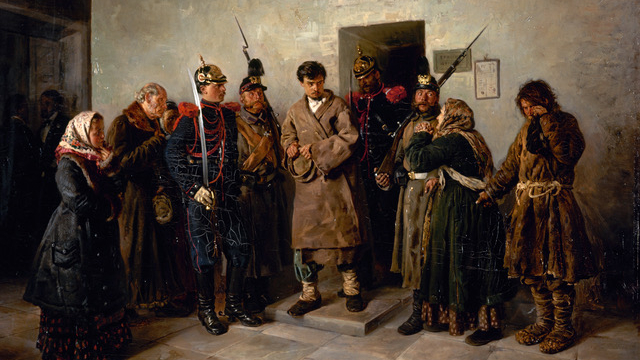 The convicted man by Vladimir Makovsky 1